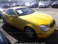 2000 MERCEDES-BENZ SLK 230 KOMPRESSOR WDBKK47F4YF169515