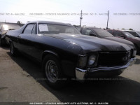 1972 CHEVROLET EL CAMINO 1D80J2K661645