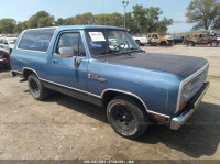 1988 DODGE RAMCHARGER AD-100 3B4GD02Y2JM830156