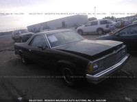 1981 CHEVROLET EL CAMINO 1GCCW80K4BD438804