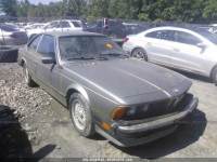 1987 BMW 635 CSI AUTOMATICATIC L6 WBAEC8406H3266068