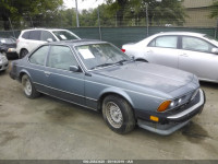 1987 BMW 635 CSI AUTOMATICATIC/L6 WBAEC8408H3266167