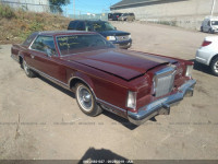 1977 LINCOLN CONTINENTAL 7Y89A939862