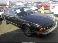 1987 BMW 635 CSI AUTOMATICATIC L6 WBAEC8404H0614628