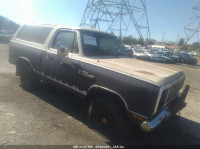 1985 DODGE RAMCHARGER AW-100 1B4GW12T1FS658205