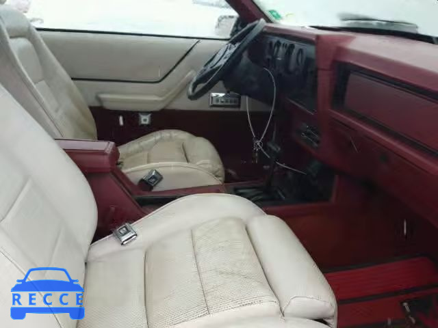 1986 FORD MUSTANG LX 1FABP27MXGF284078 зображення 4