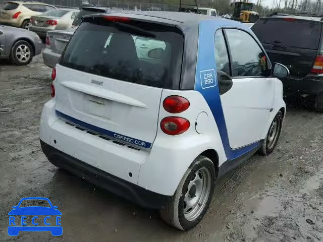 2014 SMART FORTWO WMEEJ3BA9EK767370 зображення 3