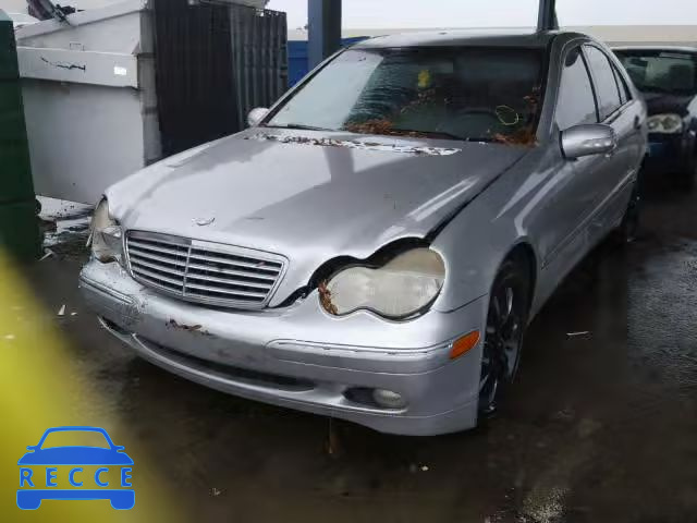 2004 MERCEDES-BENZ C 240 WDBRF61J14A610987 image 1