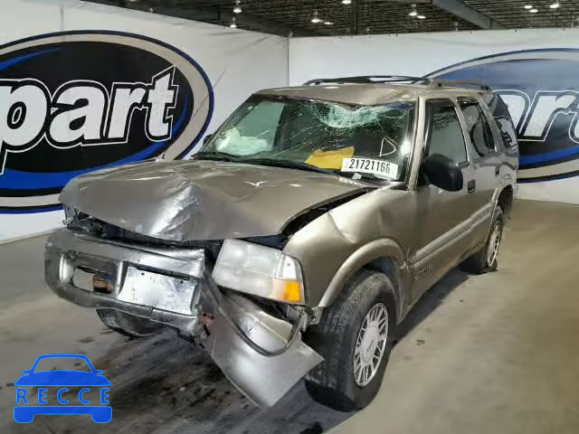 1999 GMC ENVOY 1GKDT13W4X252332 image 1
