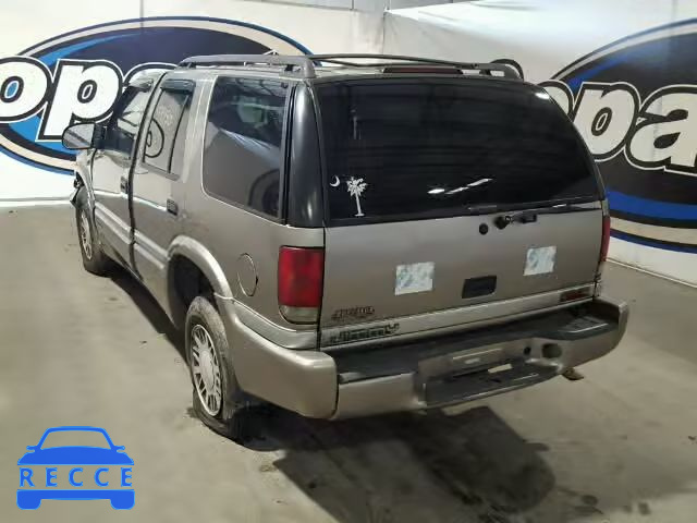 1999 GMC ENVOY 1GKDT13W4X252332 image 2