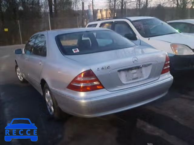 2000 MERCEDES-BENZ S 430 WDBNG70J0YA095019 зображення 2