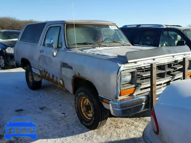 1989 DODGE RAMCHARGER 3B4GM17Y0KM939876 Bild 0