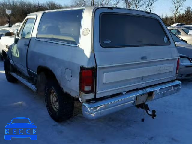 1989 DODGE RAMCHARGER 3B4GM17Y0KM939876 image 2