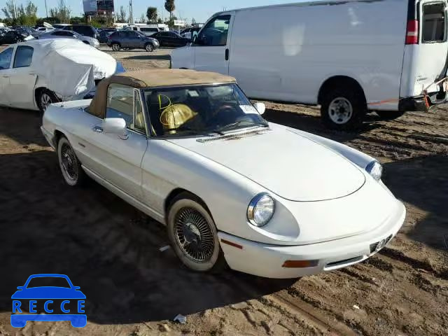 1991 ALFA ROMEO SPIDER VEL ZARBB42N4M6010798 image 0