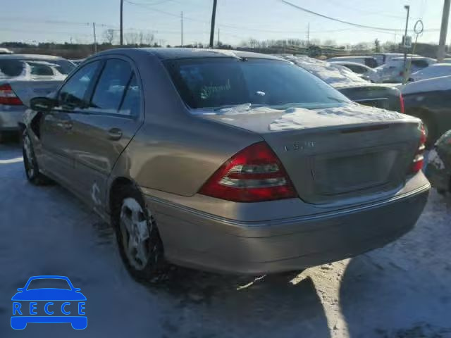 2001 MERCEDES-BENZ C 320 WDBRF64J21F101081 Bild 2