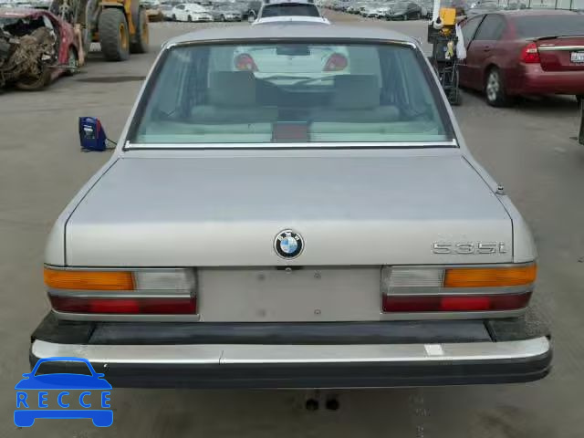 1987 BMW 535 I AUTO WBADC8408H1723051 image 9