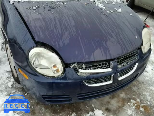 2004 DODGE NEON BASE 1B3ES26C14D638514 зображення 8