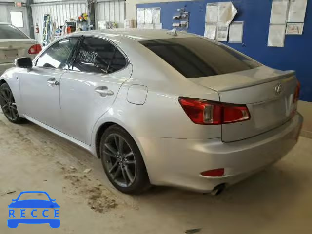 2011 LEXUS IS 250 JTHBF5C25B5152121 image 2