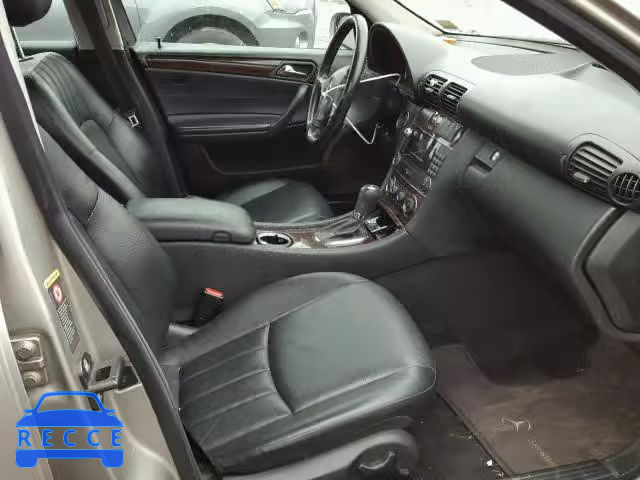 2005 MERCEDES-BENZ C 240 4MAT WDBRF81JX5F593204 зображення 4