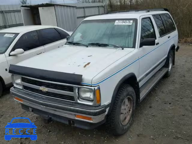 1991 CHEVROLET BLAZER S10 1GNDT13Z8M2178667 image 1