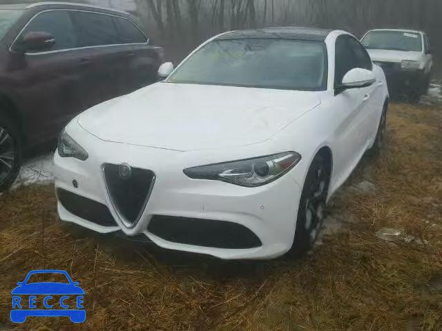 2017 ALFA ROMEO GIULIA TI ZARFAECN1H7534788 image 1