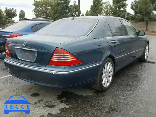 2001 MERCEDES-BENZ S 430 WDBNG70J21A181602 image 3