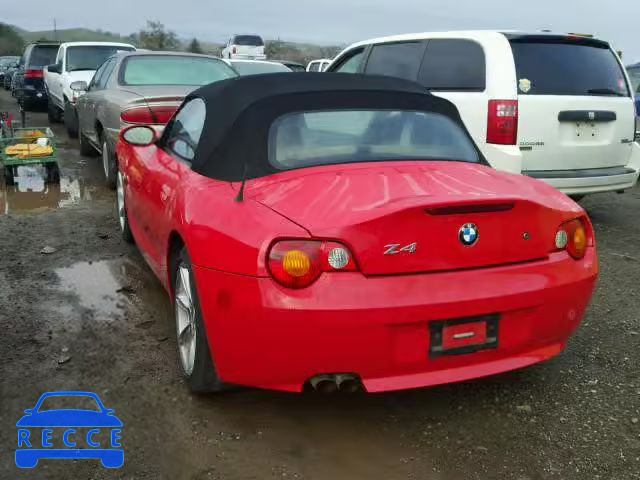 2003 BMW Z4 3.0 4USBT534X3LU05355 image 2