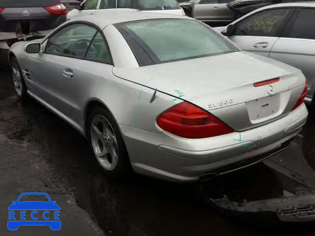 2004 MERCEDES-BENZ SL 500 WDBSK75F34F067251 image 2