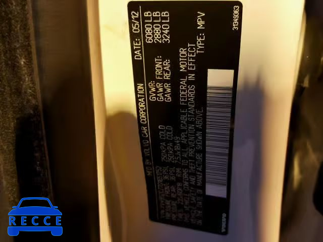 2013 VOLVO XC90 3.2 YV4952CZ7D1651752 image 9