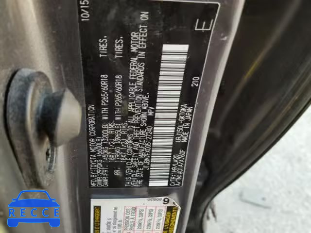 2016 LEXUS GX BASE JTJBM7FX0G5127240 Bild 9