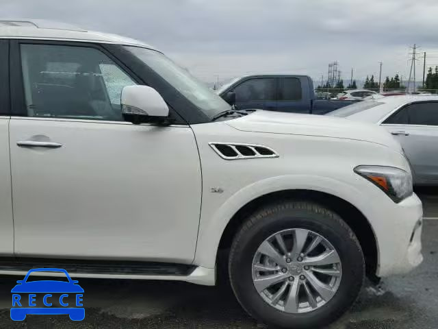 2017 INFINITI QX80 BASE JN8AZ2ND8H9830805 Bild 8