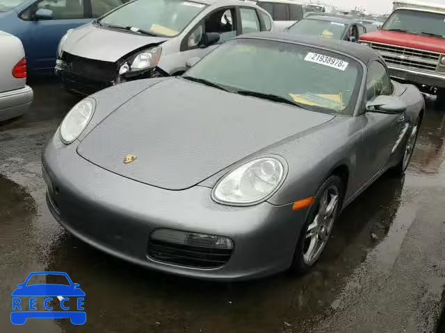 2005 PORSCHE BOXSTER WP0CA29815U710586 image 1