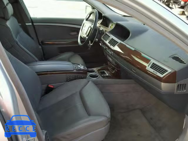 2006 BMW 750 LI WBAHN835X6DT31435 image 4