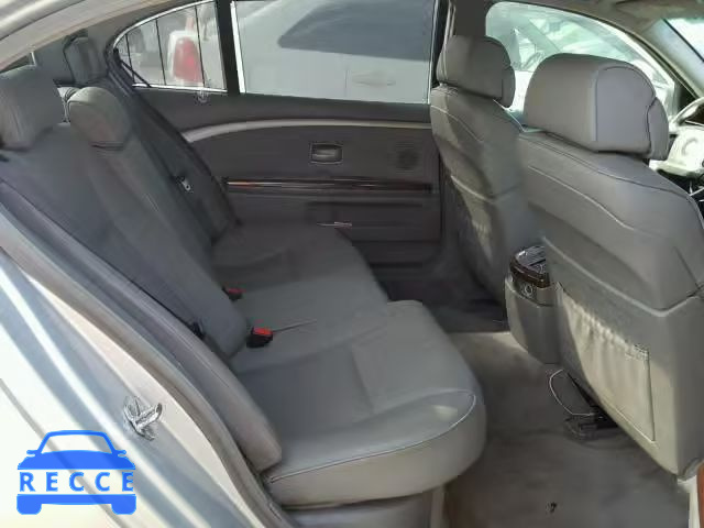 2006 BMW 750 LI WBAHN835X6DT31435 image 5