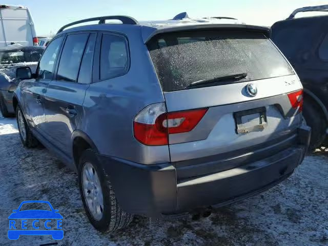 2005 BMW X3 2.5I WBXPA73405WC52361 image 2