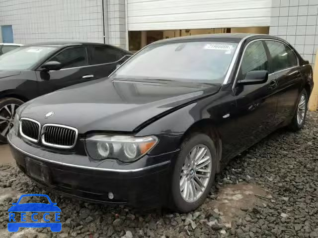 2004 BMW 745 LI WBAGN63534DS51763 image 1