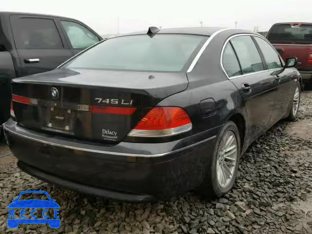 2004 BMW 745 LI WBAGN63534DS51763 image 3