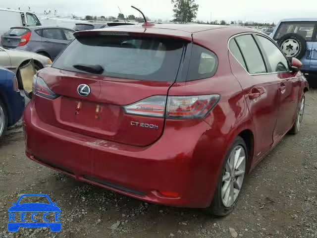 2013 LEXUS CT 200 JTHKD5BH4D2142552 image 3