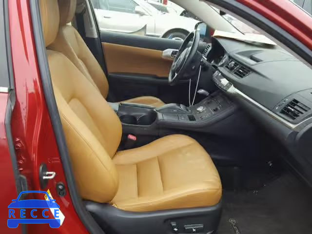 2013 LEXUS CT 200 JTHKD5BH4D2142552 image 4