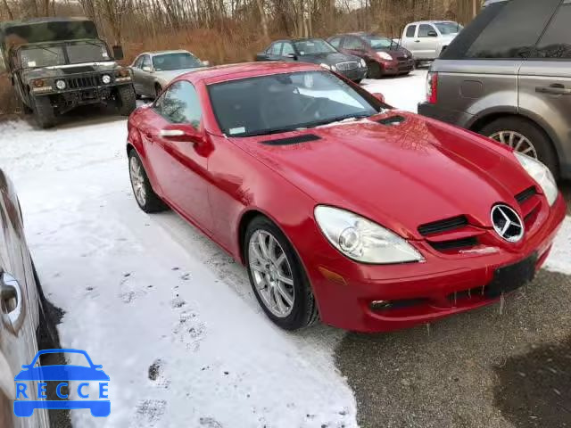 2006 MERCEDES-BENZ SLK 350 WDBWK56F16F127244 зображення 1