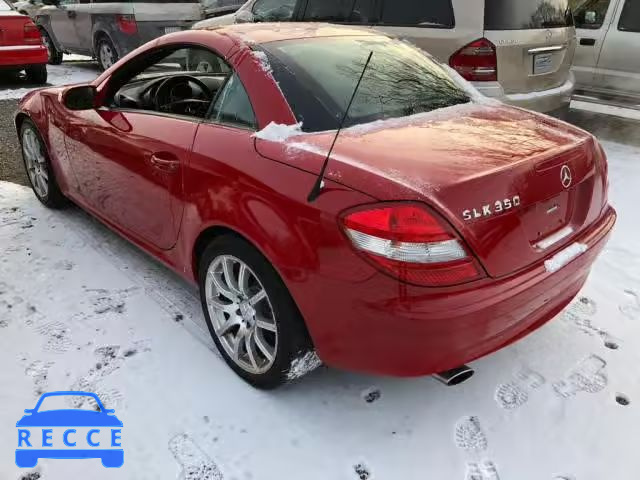 2006 MERCEDES-BENZ SLK 350 WDBWK56F16F127244 зображення 3