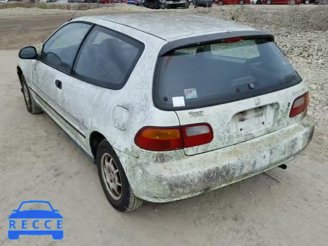 1992 HONDA CIVIC VX 2HGEH2367NH544493 зображення 2