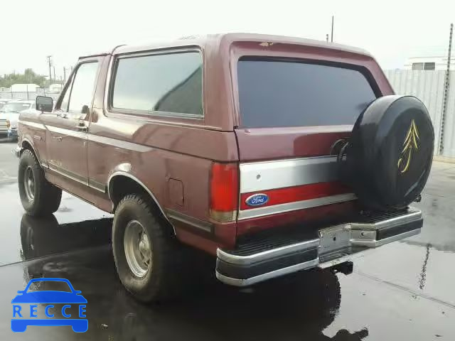 1990 FORD BRONCO U10 1FMEU15HXLLA54354 image 2