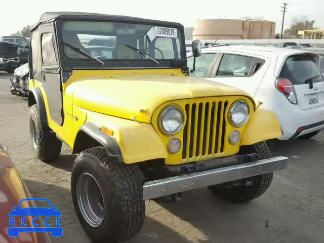 1973 JEEP CJ5 J3F835TH63371 зображення 0