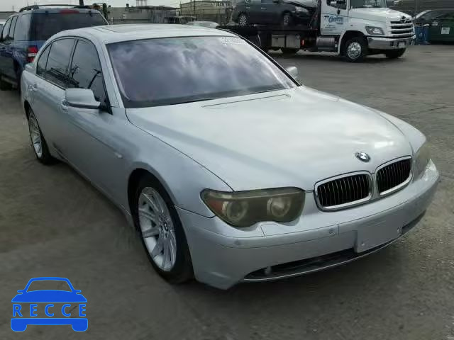 2003 BMW 745 LI WBAGN63463DR19156 image 0