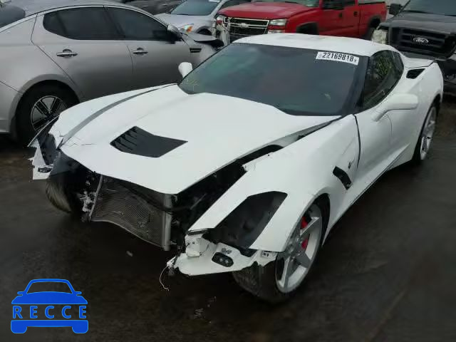 2014 CHEVROLET CORVETTE S 1G1YD2D76E5123105 image 1