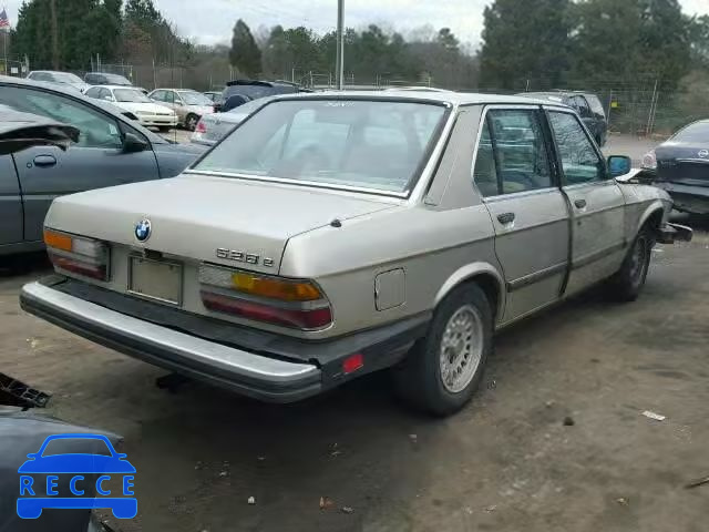 1988 BMW 528 E AUTO WBADK8301J9887737 image 3