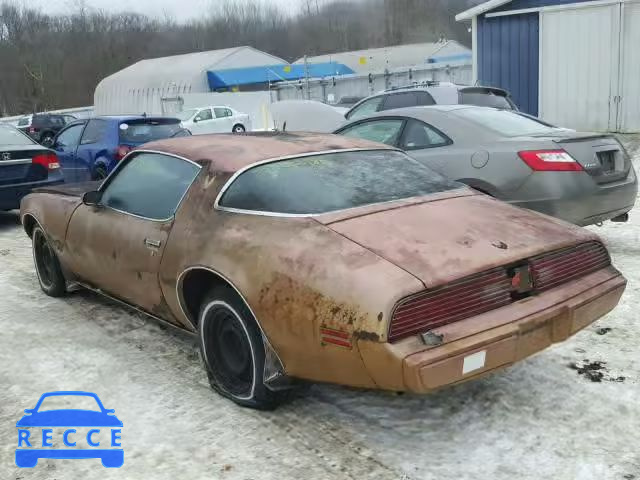 1979 PONTIAC FIREBIRD 2T87Y9N194735 Bild 2