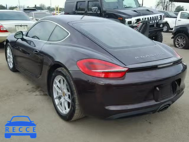 2015 PORSCHE CAYMAN WP0AA2A86FK162147 image 2