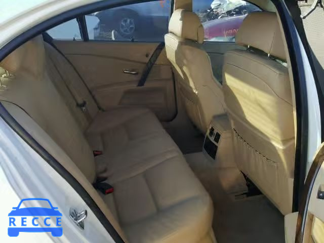 2006 BMW 550 I WBANB53586CP00776 зображення 5